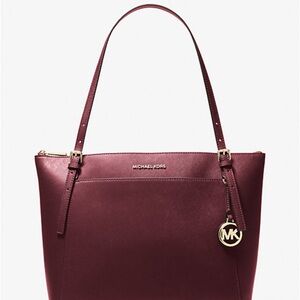 Michael Kors Deep Red Tote Bag